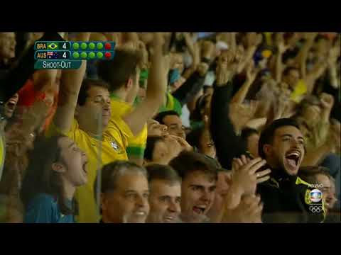 Pênaltis: Brasil 7x6 Austrália - Futebol Feminino/Jogos Olímpicos 2016 - Quartas de final - Globo HD