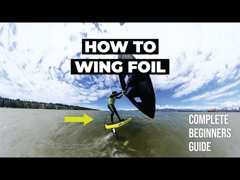 How to Wing Foil - Complete Beginner Tutorial
