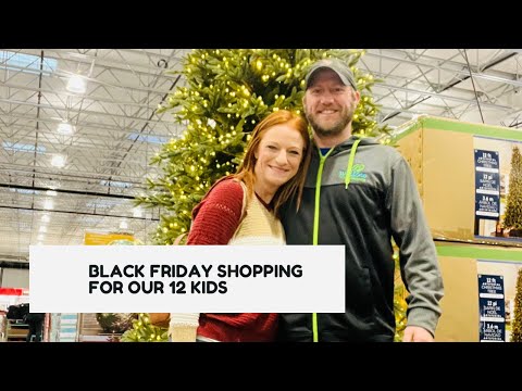 BLACK FRIDAY SHOPPING FOR OUR 12 KIDS