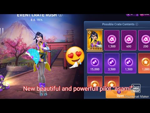 Mech arena| new pilot asami|Please subscribe