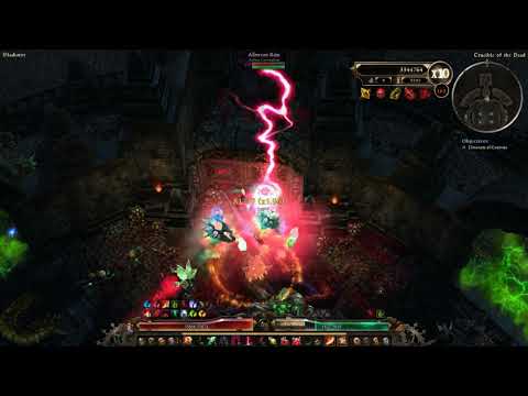 Grim Dawn Crucible [1.1.2.0]: Kaeresh, Greenless Darkblaze Chaos Dual Pistols Sentinel