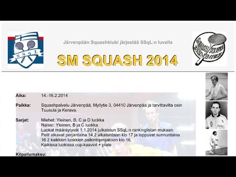 SM Squash 2014 Day 1