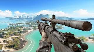 Battlefield 5: Ross Rifle Sniping On Pacific Storm