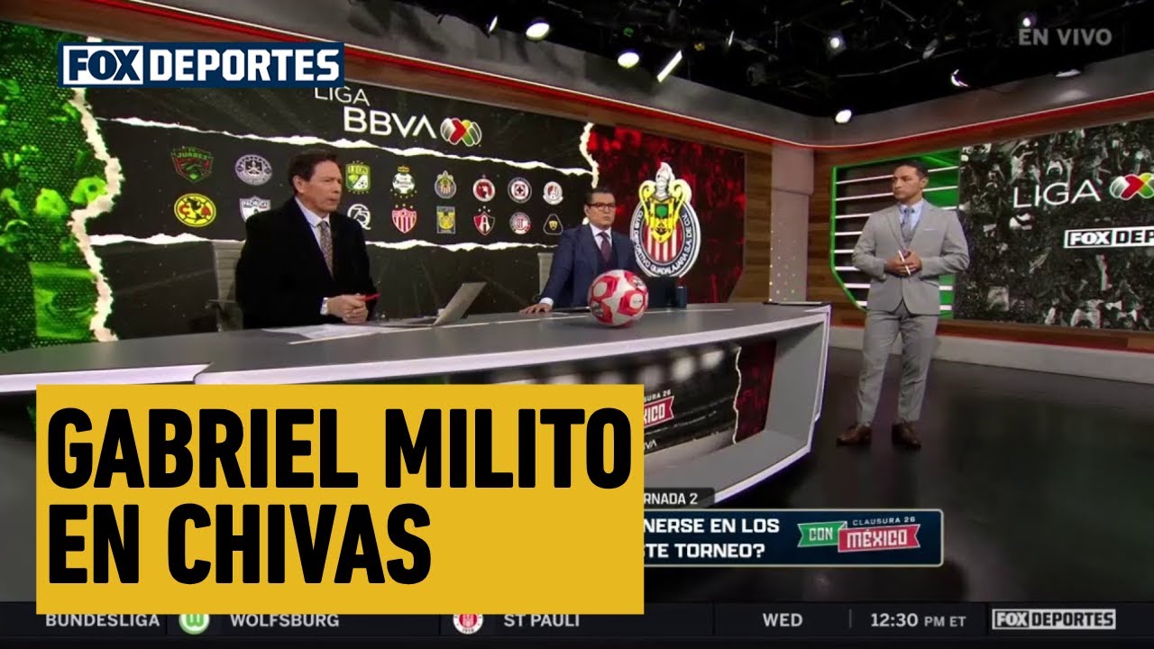 🐐🤔 GABRIEL MILITO en CHIVAS, ¿cuál ha sido su mayor mérito hasta el momento? | Liga MX