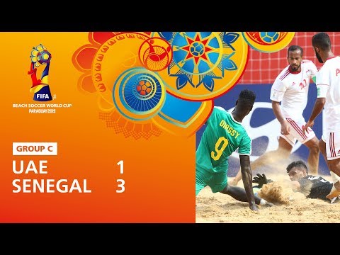 United Arab Emirates v Senegal [Highlights] - FIFA Beach Soccer World Cup Paraguay 2019