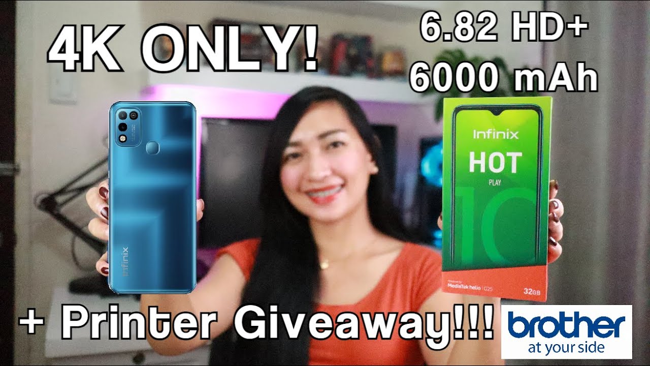 Infinix Hot 10 Play X Brother Ink Tank Printer : Review