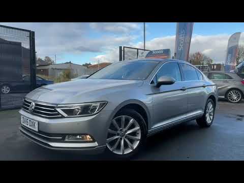 2015 15 VOLKSWAGEN PASSAT 2.0 SE BUSINESS TDI BLUEMOTION DSG AUTOMATIC SILVER DIESEL
