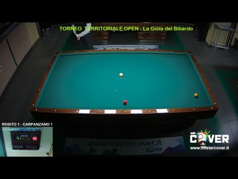 la gioia del biliardo live ROSITO CARPANZANO