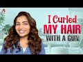Easiest Way To Curl Your Hair Yourself Hairstyle Tutorial Nakshathra Nagesh