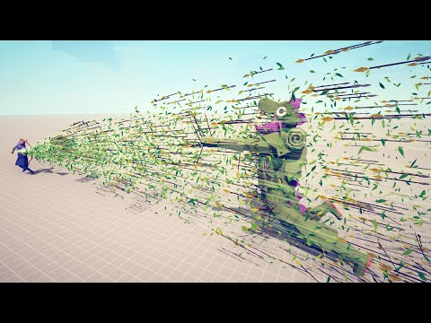 DINOSAUR KING vs EVERY GOD  - Totally Accurate Battle Simulator TABS