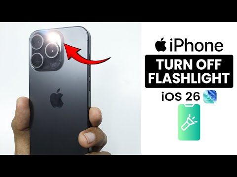[iOS 26] How to Turn Off Flashlight on ANY iPhone - Switch Off Flashlight