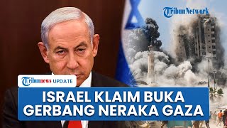 Israel Klaim Berhasil Buka Gerbang Neraka Gaza, Awali dengan Bom Menara Mushtaha Ancam Makin Brutal