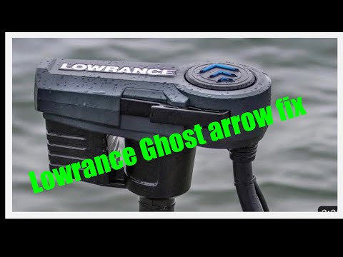 How to fix your arrow on a Lowrance Ghost Trolling Motor
