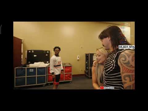 SPEED meets Dominik Mysterio and Liv Morgan