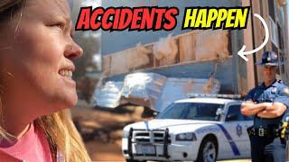 Repairing a camper trailer after accident | Going #offgrid #couplebuilds #camperlife #sustainability