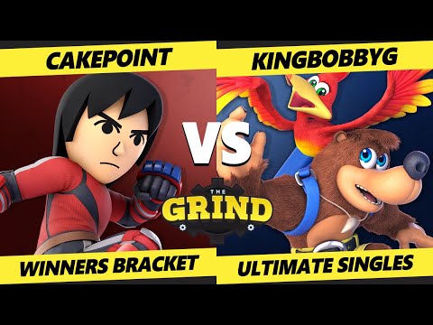 The Grind 163 - Cakepoint (Mii Brawler) Vs. KingBobbyG (Banjo) Smash Ultimate - SSBU