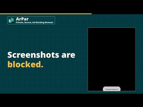 ArPar Private Browser Ad Block video thumbnail