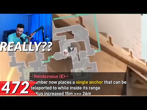 These Chamber Nerfs Will Destroy The Agent | Most Watched Valorant Clips Today V472