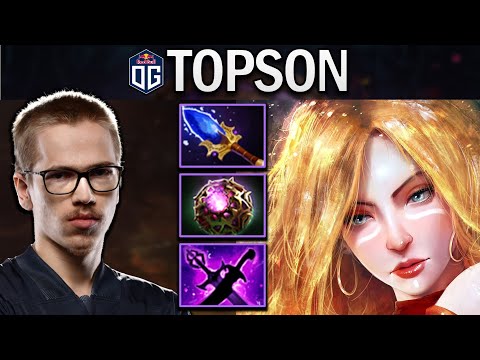 OG.TOPSON LINA WITH 23 KILLS - DOTA 2 7.29 GAMEPLAY