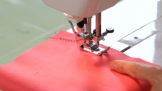 How to Make a Zigzag Stitch | Sewing Machine