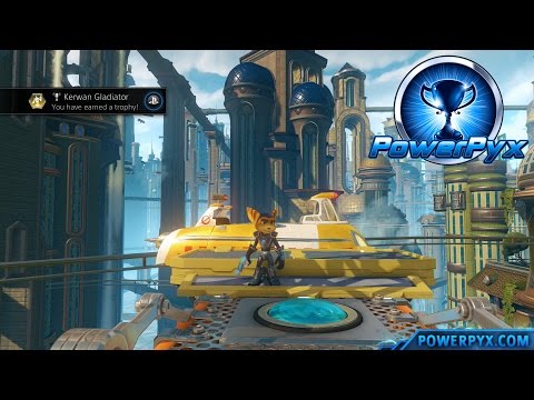 Ratchet & Clank 2016 - Kerwan Gladiator Trophy Guide (Kerwan Fitness Course)