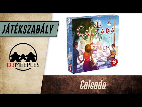 JÁTÉKSZABÁLY: CALCADA - d3meeples