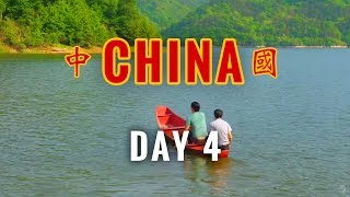 We Paddled an Old Metal Canoe in Rural China // China Vlog Day 4 // 2017.4.24 Monday