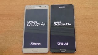 Samsung Galaxy A7 (2016) vs Galaxy A7 (2015) - Speed &amp; Camera Test (4K)