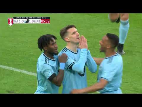 GOAL: Adrien Hunou, Minnesota United FC - 6th minute