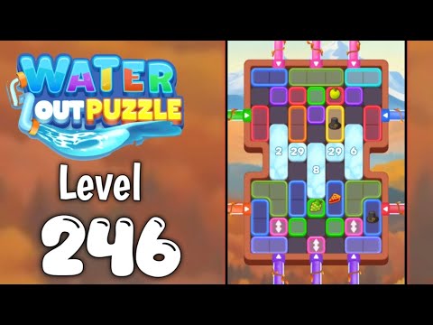 Water Out Puzzle Level 246 Walkthrough