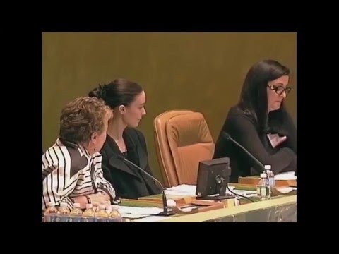 Rooney Mara & her mother talking about charity work