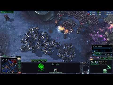 StarCraft 2: TvT Thors vs Marines Final Battle