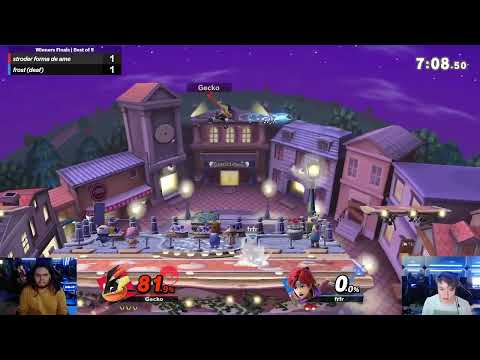 PURE Smash #57 Winners Finals - Stroder Ame (Mario/Greninja) vs. FrostKqt (Roy)
