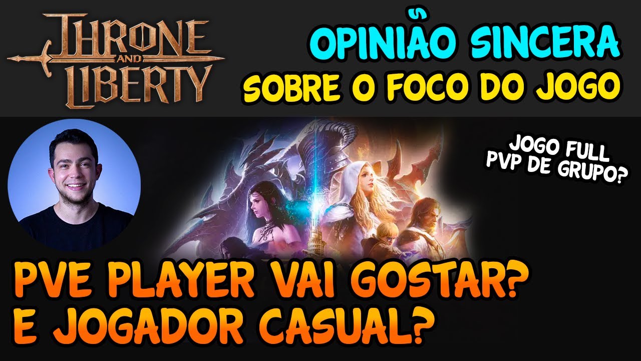 MINHA OPINIÃO SINCERA SOBRE O FOCO DO THRONE AND LIBERTY - MARCO VEIO