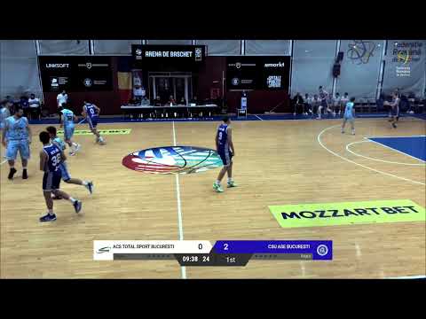 L1BM 2023-2024: Total Sport București - CSU ASE București