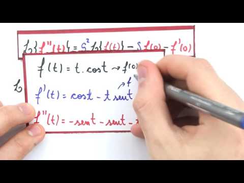 Me Salva! EXLAP02 - Transformada da Derivada - Transformada de Laplace