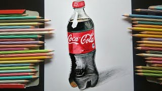3D drawing of "Coca cola bottle"