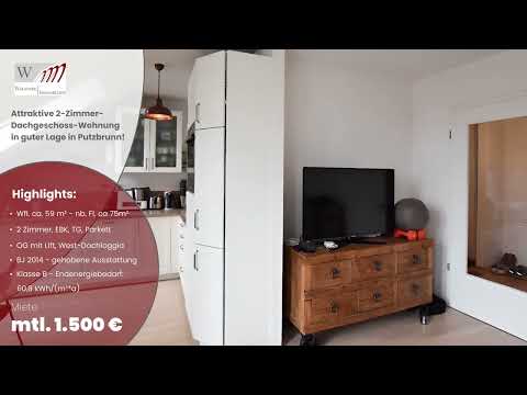 2 Zi-DG-Wohnung in Putzbrunn "Alte Brennerei"