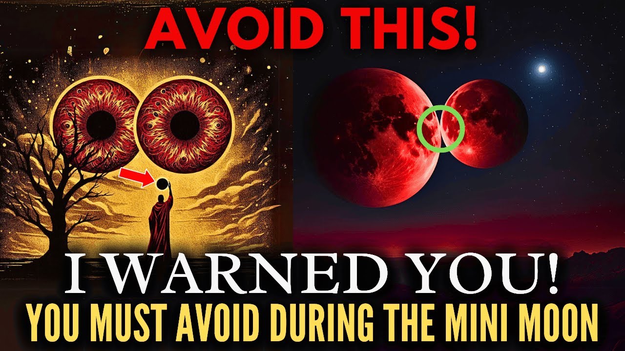 Beware! During the MINI MOON, You Must AVOID These Anti-Spiritual Behaviors