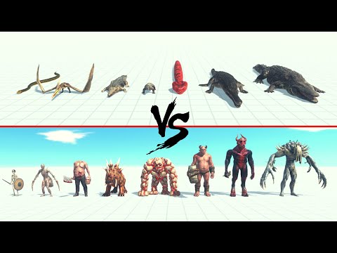 Reptiles Vs Infernals ARBS | Animal Revolt Battle Simulator