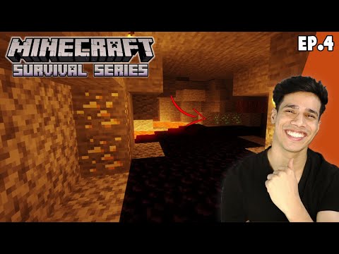 Exploring Dangerous Ravine | Minecraft Survival Series Episode 4