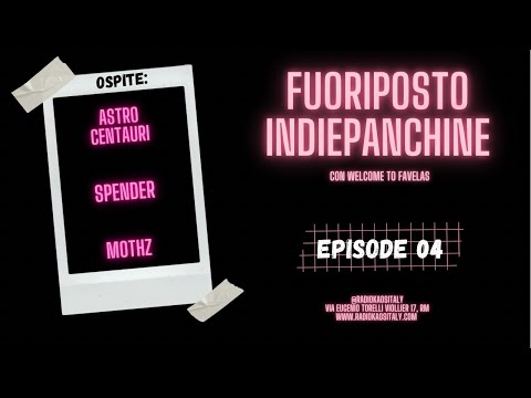 SPENDER, ASTRO CENTAURI, MOTHZ - INTERVISTA PER RADIO KAOS ITALY "INDIEPANCHINE X FUORIPOSTO"
