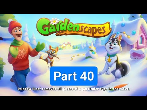 Gardenscapes New Area Part 40