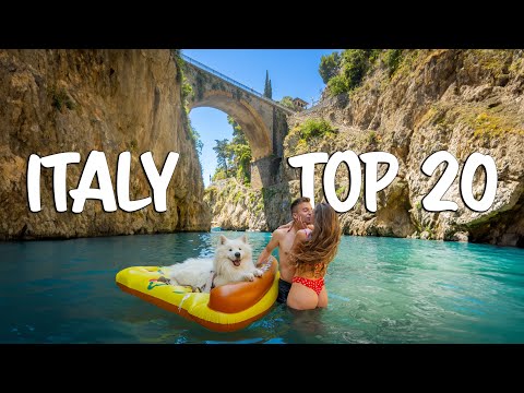 TOP 20 PLACES TO VISIT IN ITALY | Watch this before you travel!