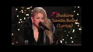 Shakira - Santa Baby [Lyrics]