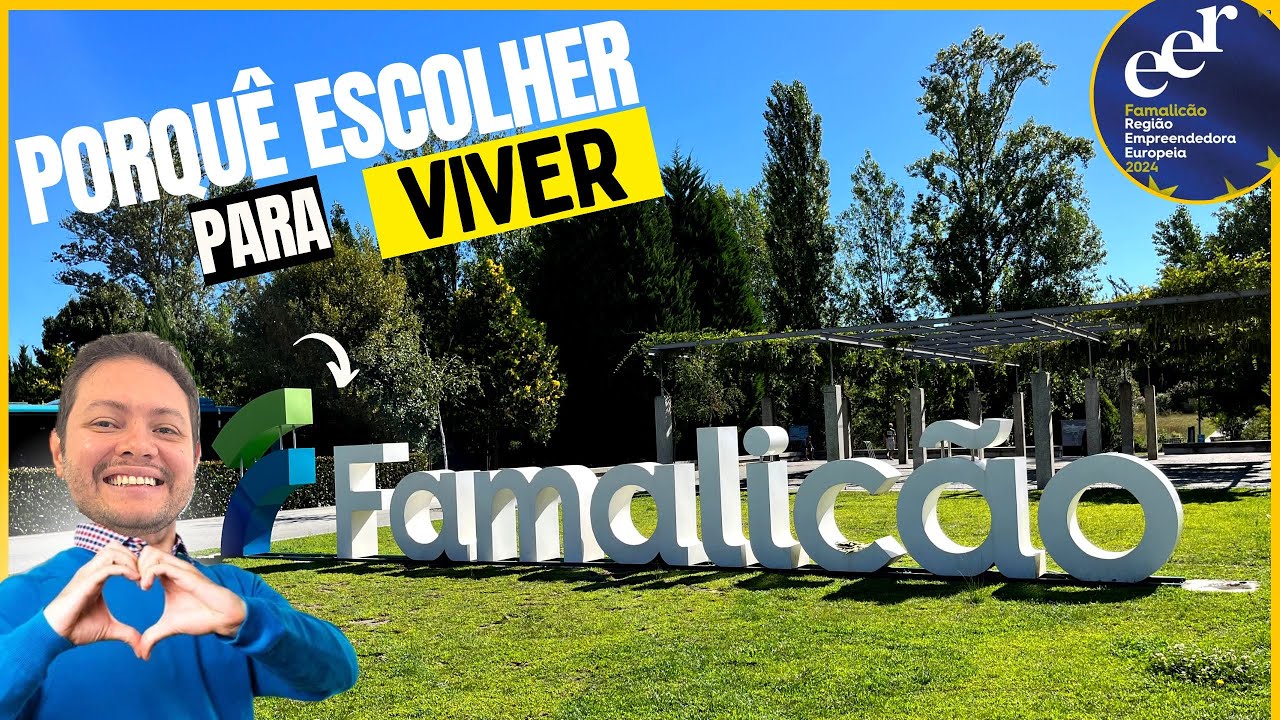 VILA NOVA DE FAMALICÃO : PORQUÊ TODO MUNDO QUER MORAR AQUI | Braga - Conhecendo Portugal PT EP01