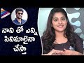 Nivetha Thomas Superb Lines About Nani Ninnu Kori Movie Interview Aadhi Telugu Filmnagar