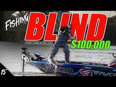 Fishing BLIND for $100,000- Pickwick Bassmaster Elite Day 1&2 - Unfinished Family Business Ep.15(4K)
