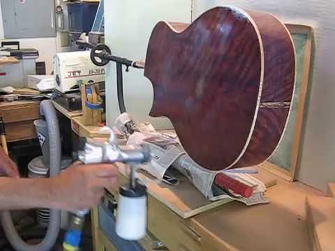 Guitar Spray Finishing