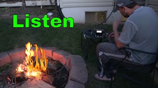Yaesu FT 891 Audio Test ~ Fireside JUST LISTEN